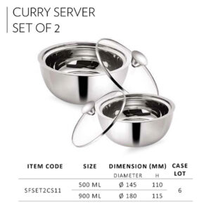Curry Server Set of 2