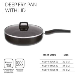 Deep Fry Pan with Lid