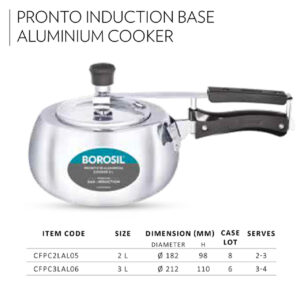 Presto Induction Base Aluminium Cooker 03