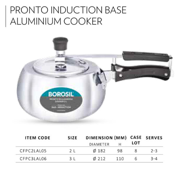 Presto Induction Base Aluminium Cooker 03