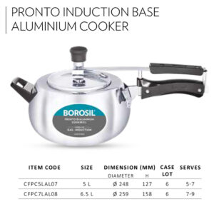 Presto Induction Base Aluminium Cooker 04