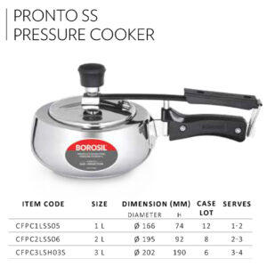 Pronto SS Pressure Cooker