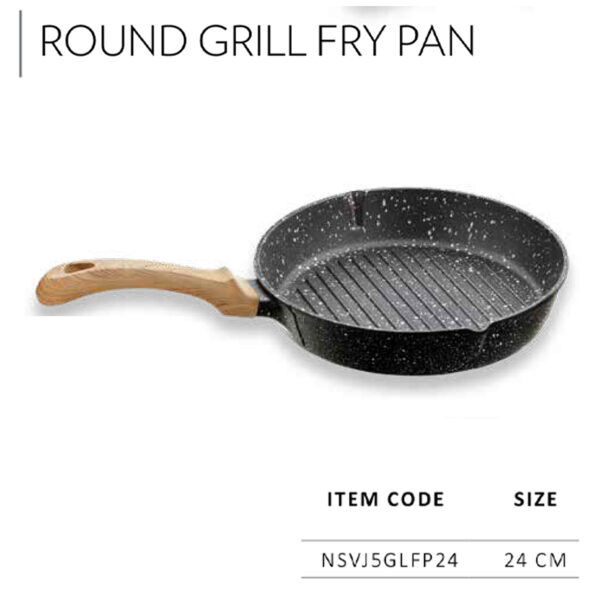 Round Grill Fry Pan