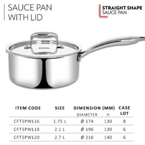 Sauce pan with LID 02